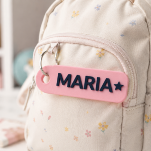 Meu Nome Vai Comigo — Tag Personalizada